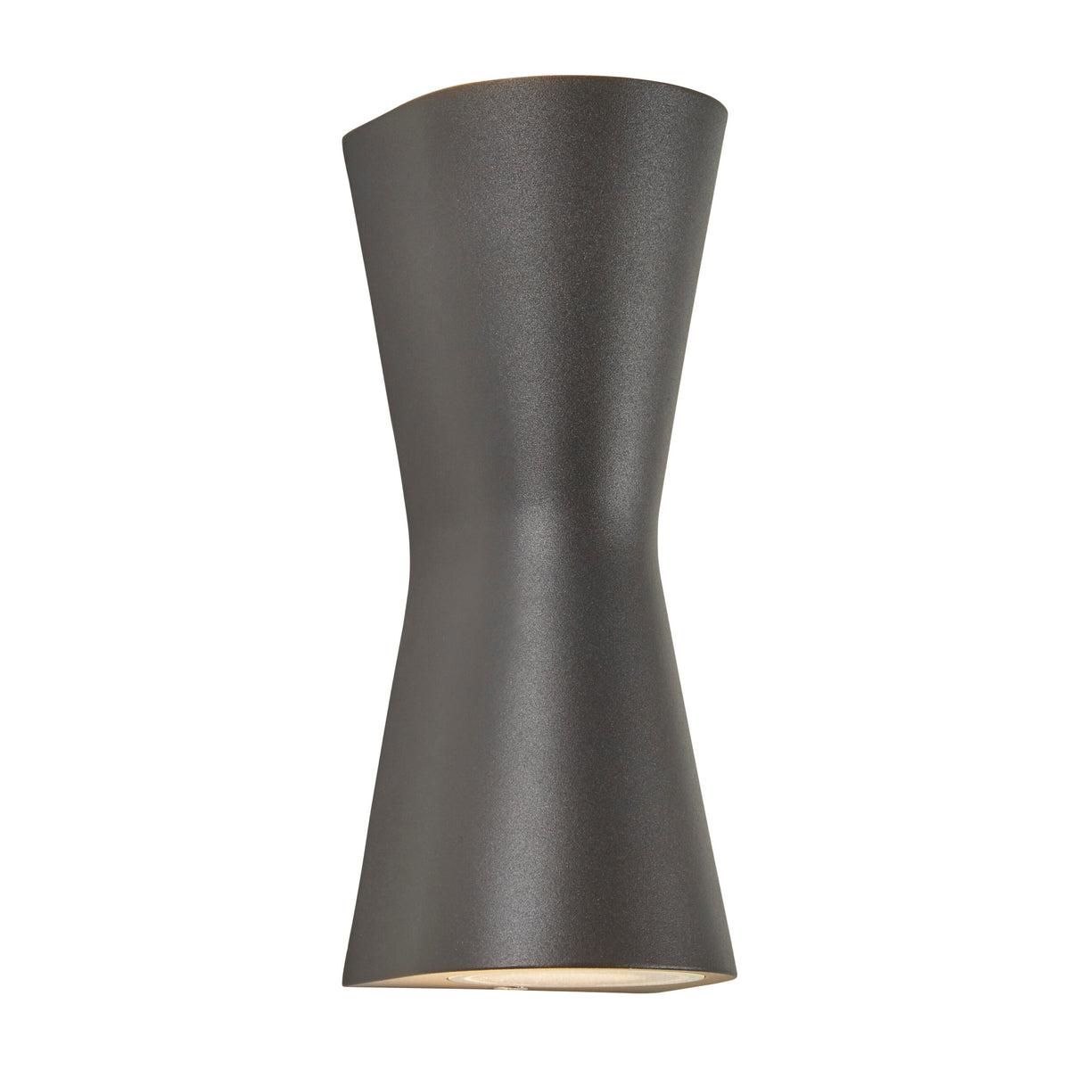 Skye Outdoor Double Cone Style LED Up and Down Wall Light, Anthracite