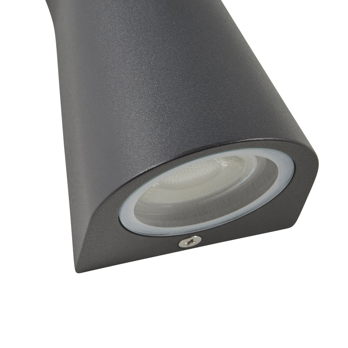 Skye Outdoor Double Cone Style LED Up and Down Wall Light, Anthracite