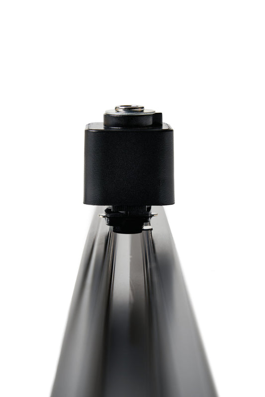 Tor Track Adapter for Single Circuit Mains Track - Black