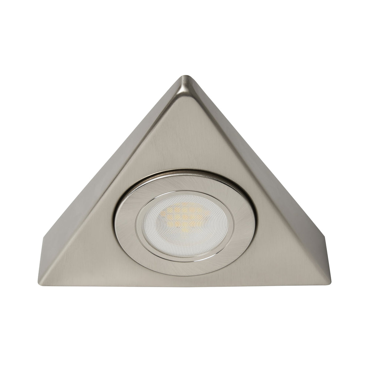 Faro LED CCT Triangle Under Cupboard Light Satin Nickel