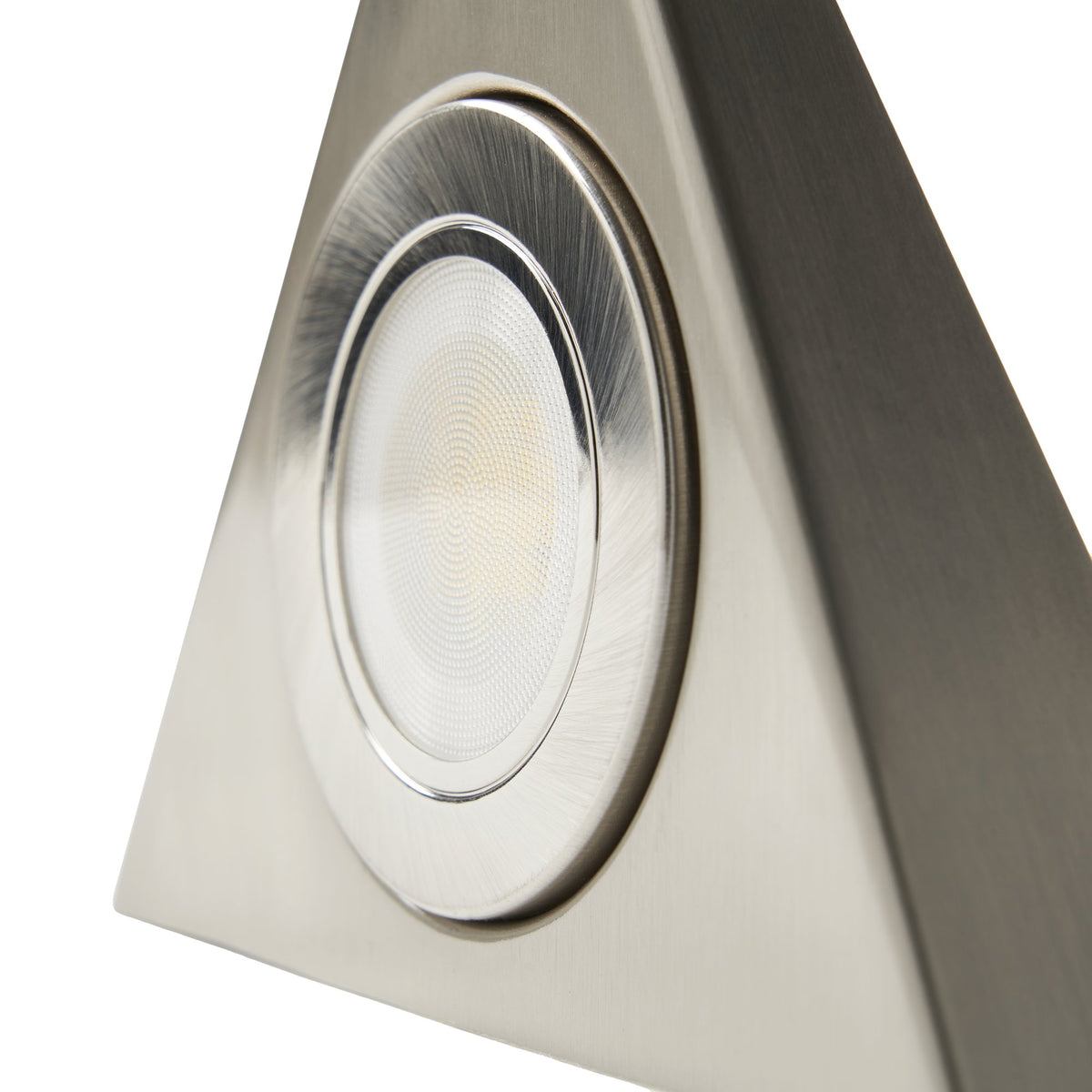 Faro LED CCT Triangle Under Cupboard Light Satin Nickel