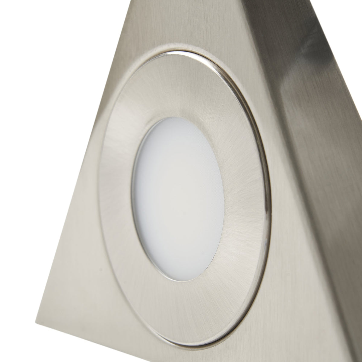 Ayla 3w UnderCabinet LED CCT Triangle Satin Nickel
