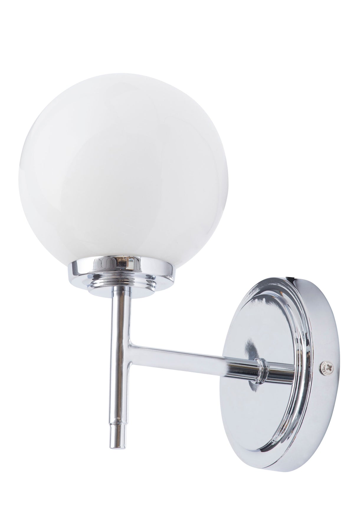 Porto Bathroom Wall Light, Chrome
