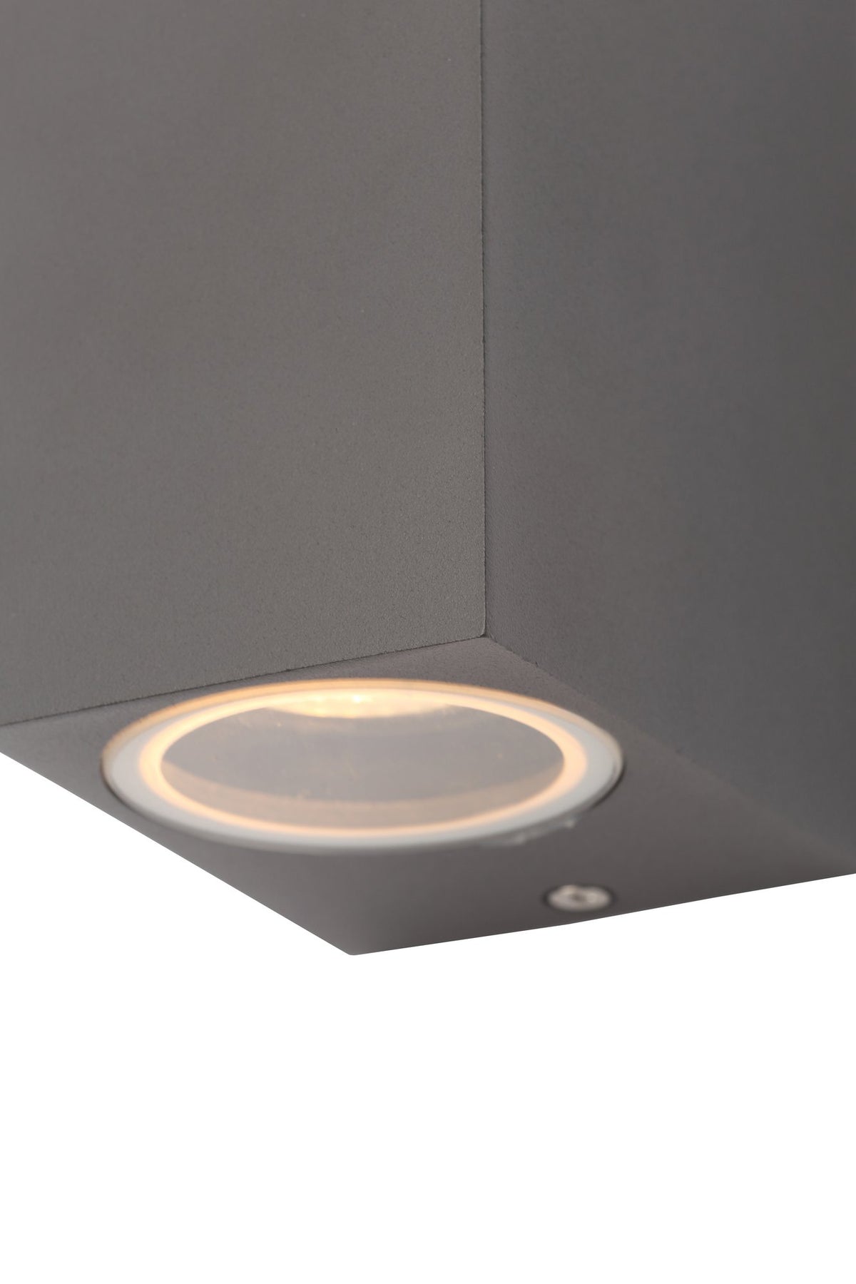 Fleet Outdoor Square Wall Light, Anthracite