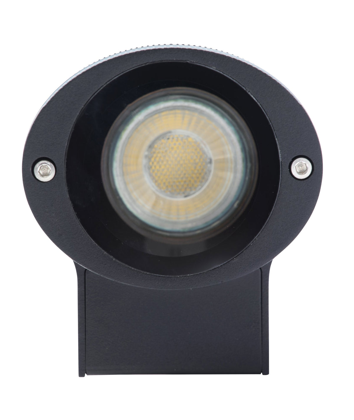 Helix Outdoor Cylinder Wall Light, Black
