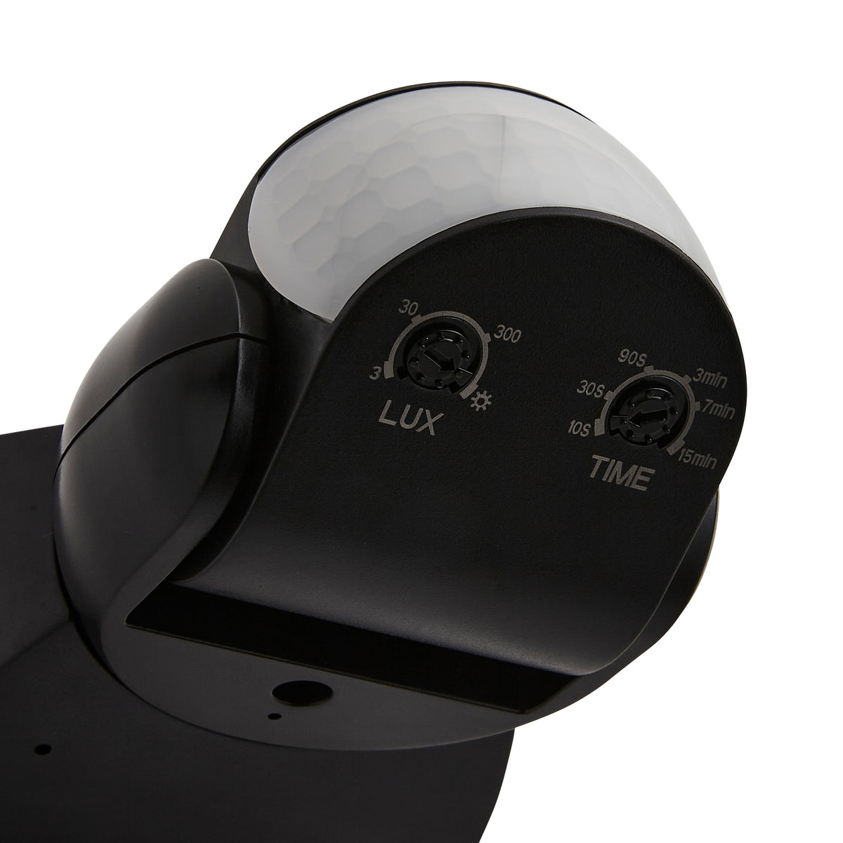 Dion Stealth Outdoor PIR Sensor with Override - Black