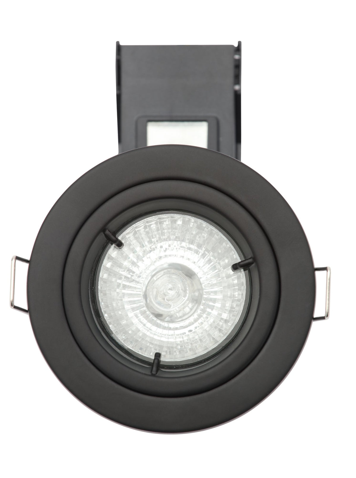 Yate Fixed Fire rated Downlight Black Chrome