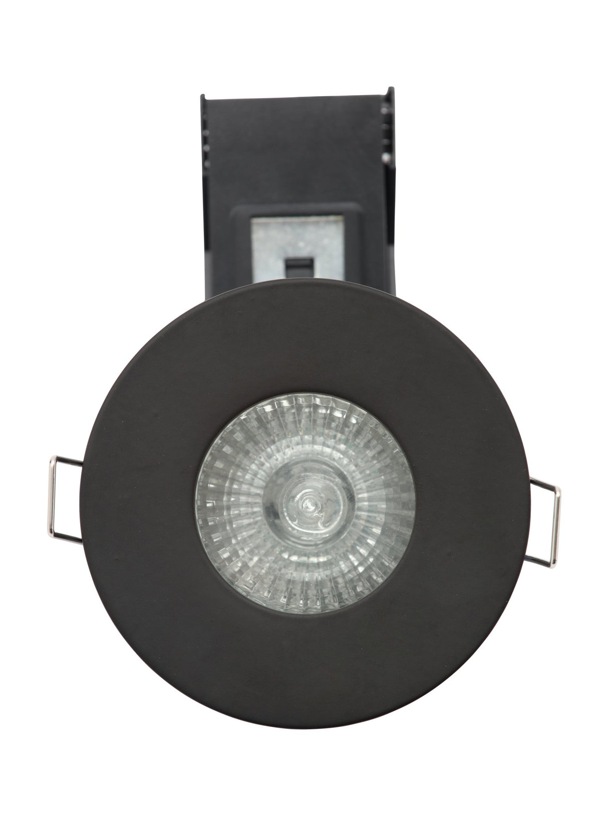 Yate IP65 Fixed Fire Rated IP65 Recessed Downlight - Matt Black