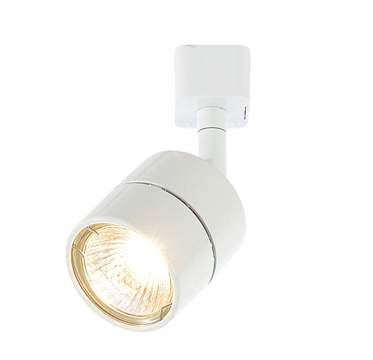 Lustro GU10, Single Track Light Fitting - White