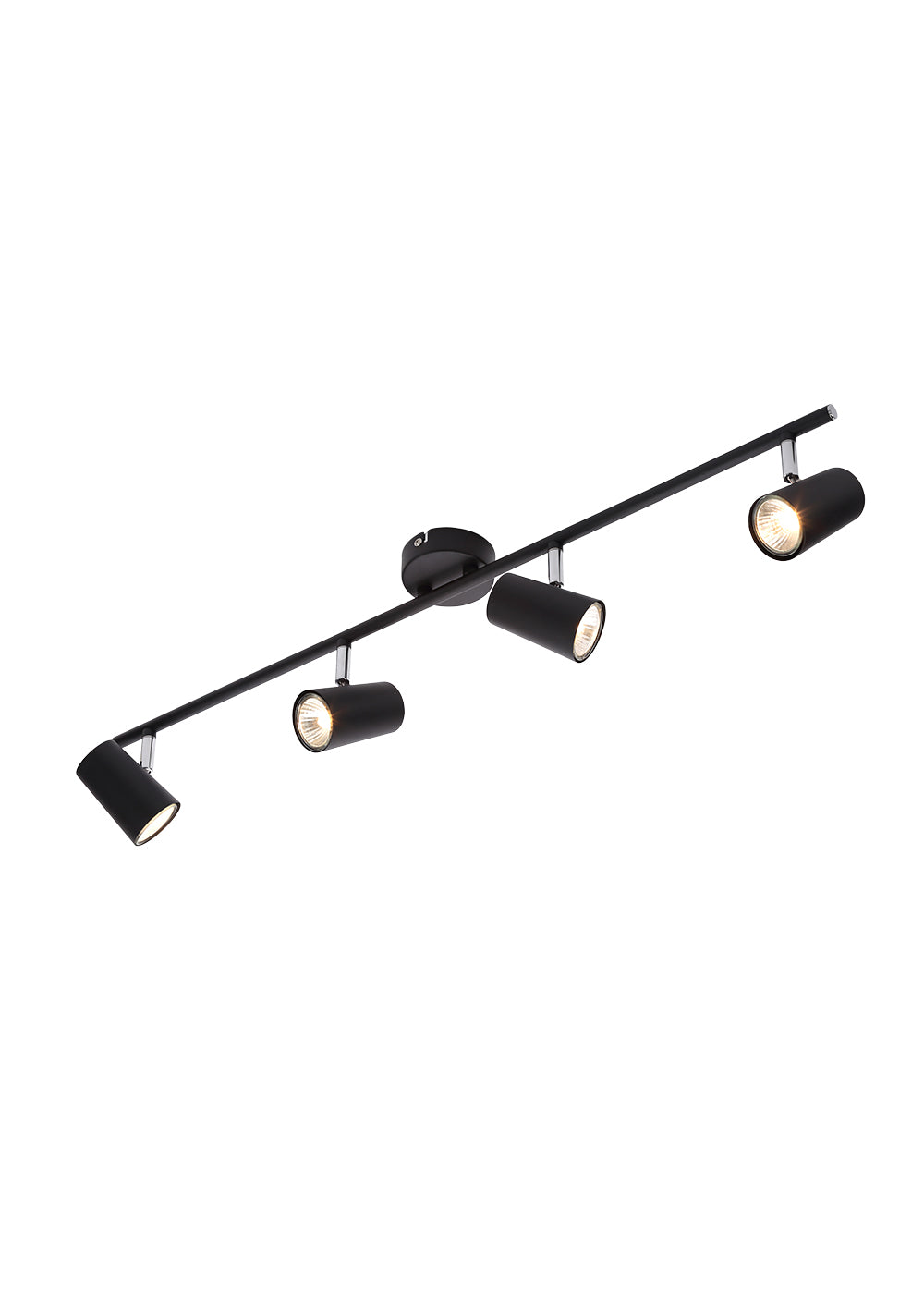 Harvey 4 Spotlight Bar, Matt Black