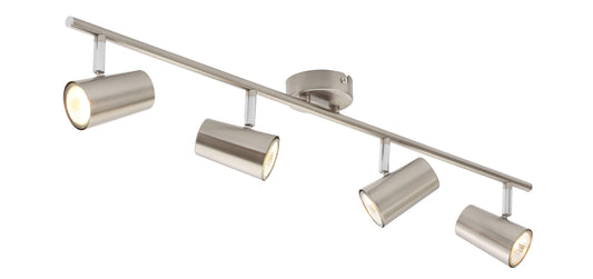 Harvey 4 Spotlight Bar, Satin Nickel