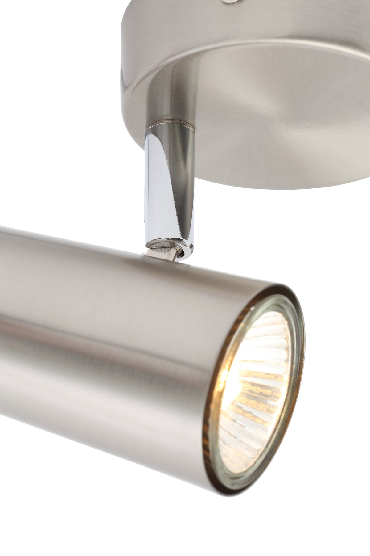 Harvey Single Spotlight, Satin Nickel