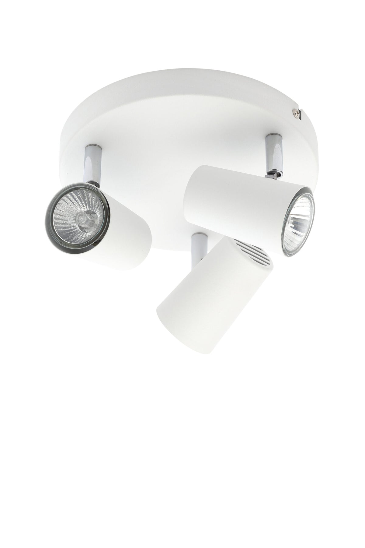 Harvey 3 Spotlight Plate, White