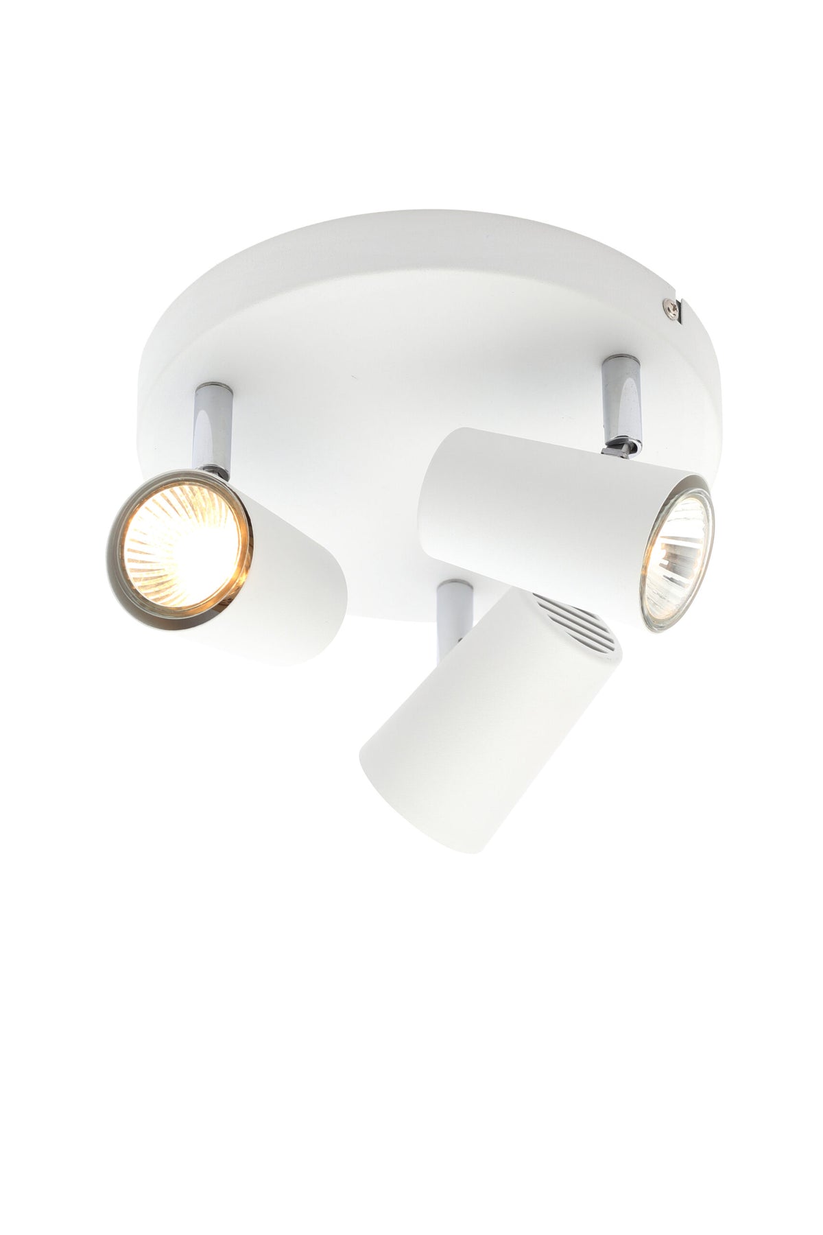 Harvey 3 Spotlight Plate, White
