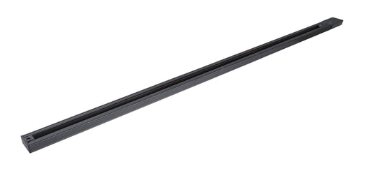 Tor 2 Metre of Single Circuit Mains Track in Black