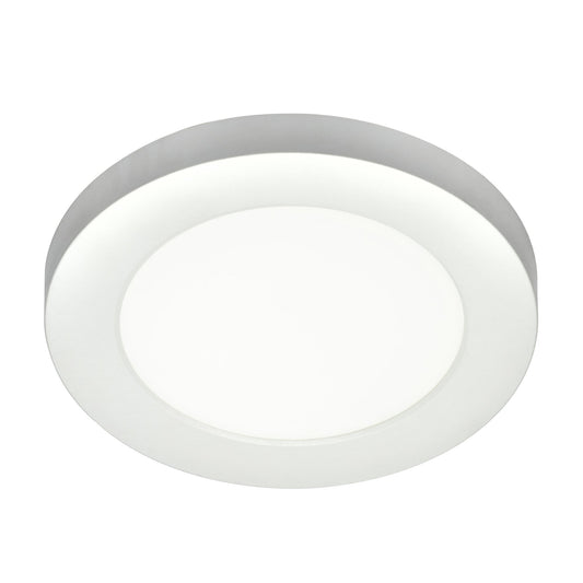 Tauri 6 Watt LED Flush Ceiling or Wall Light - White