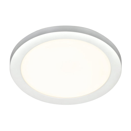 Tauri 18 Watt LED Flush Ceiling or Wall Light - White