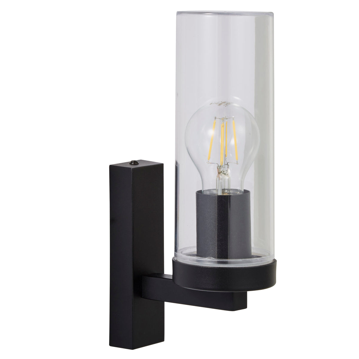 Carnac Up or Down Outdoor Wall Light, Black