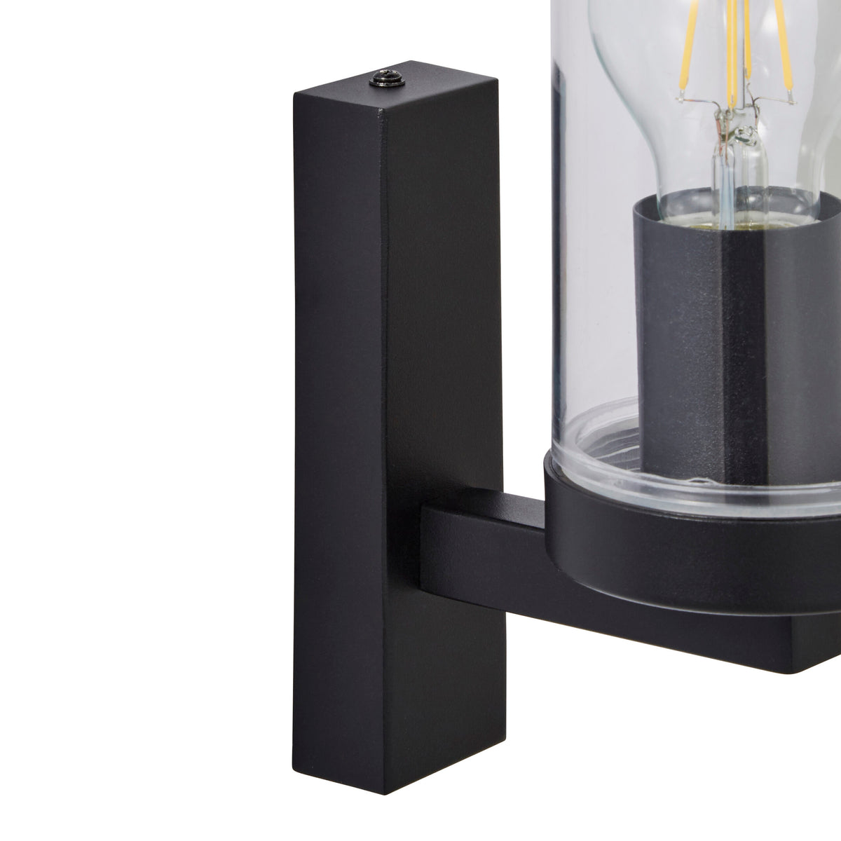 Carnac Up or Down Outdoor Wall Light, Black
