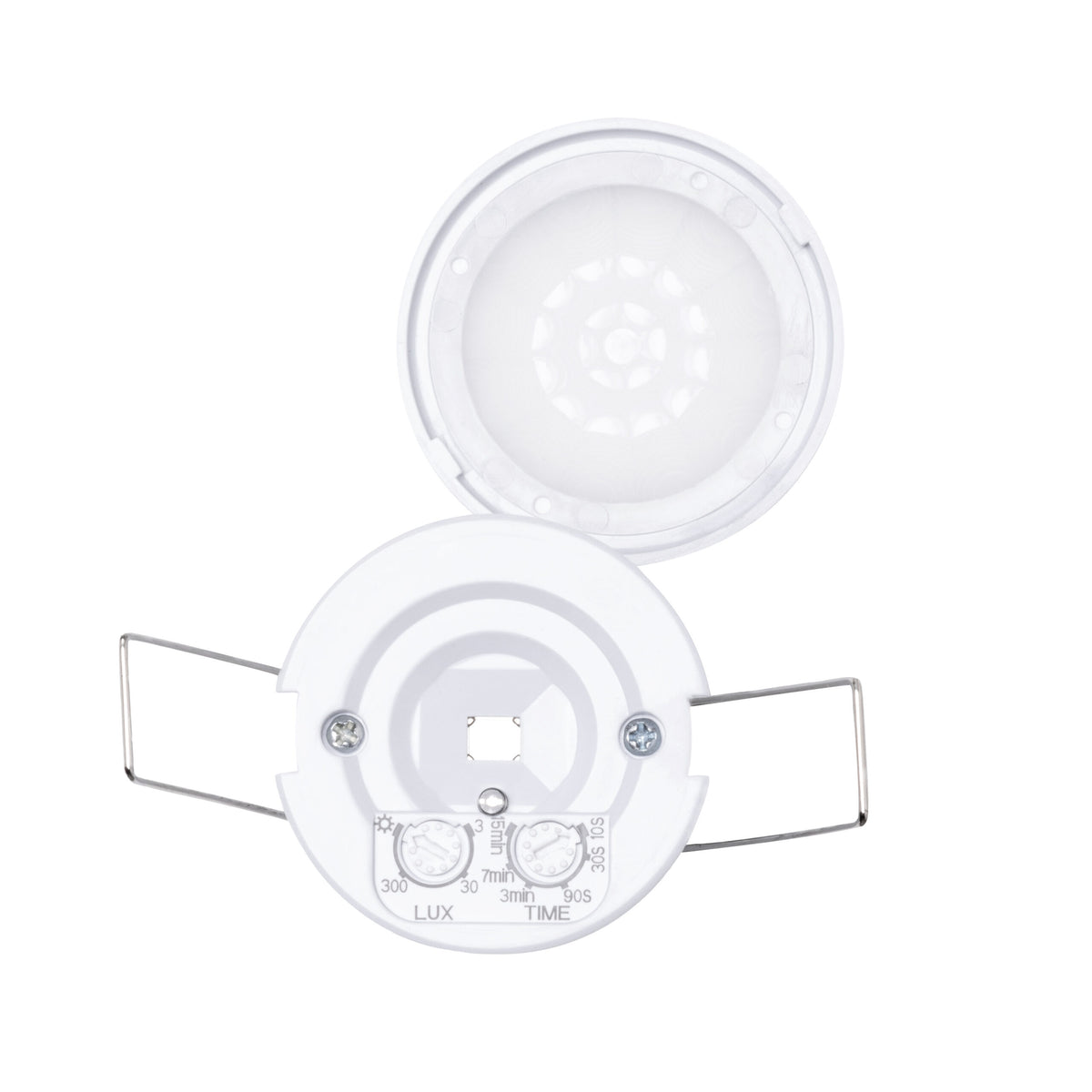 Loca 360 Degree Recess Mount PIR Sensor - White