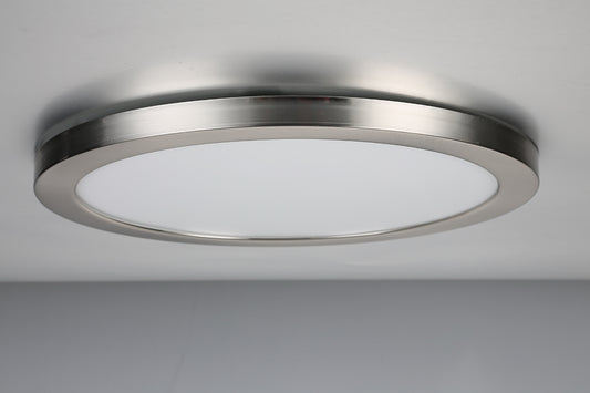 Tauri Magnetic Ring for 24 Watt LED Panel - Satin Nickel