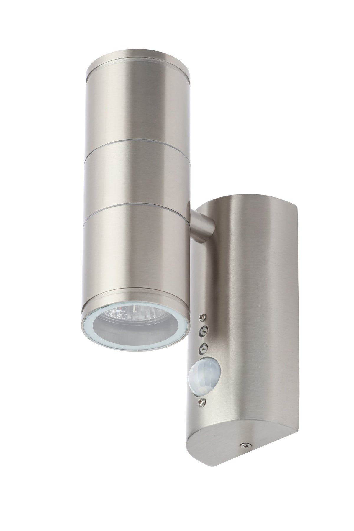 Islay Up and Down Outdoor Wall Light with PIR Sensor, Stainless Steel