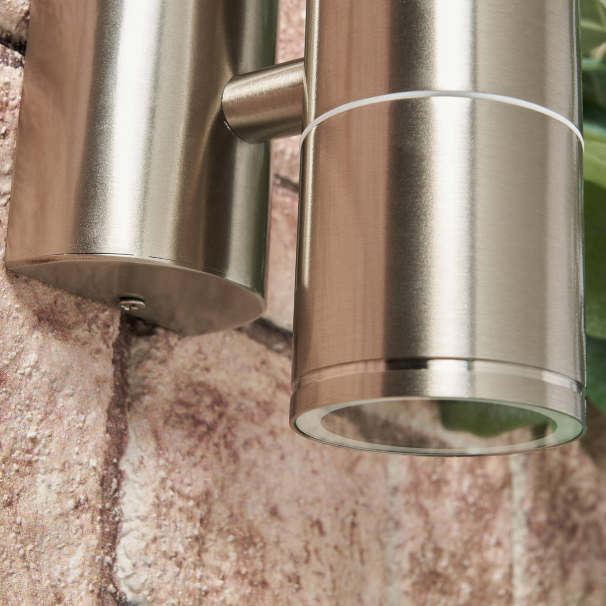 Islay Up and Down Outdoor Wall Light, Stainless Steel