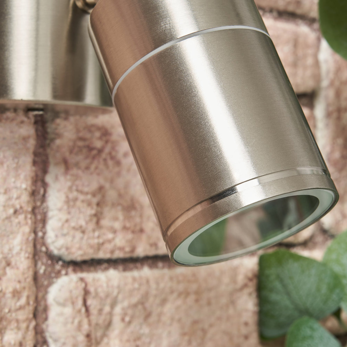 Islay Adjustable Outdoor Wall Light, Stainless Steel