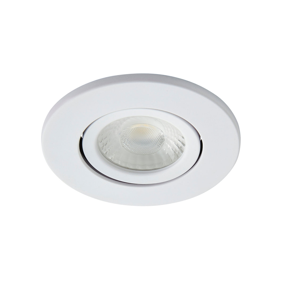 Como Fire Rated LED IP65 Downlight, Matt White