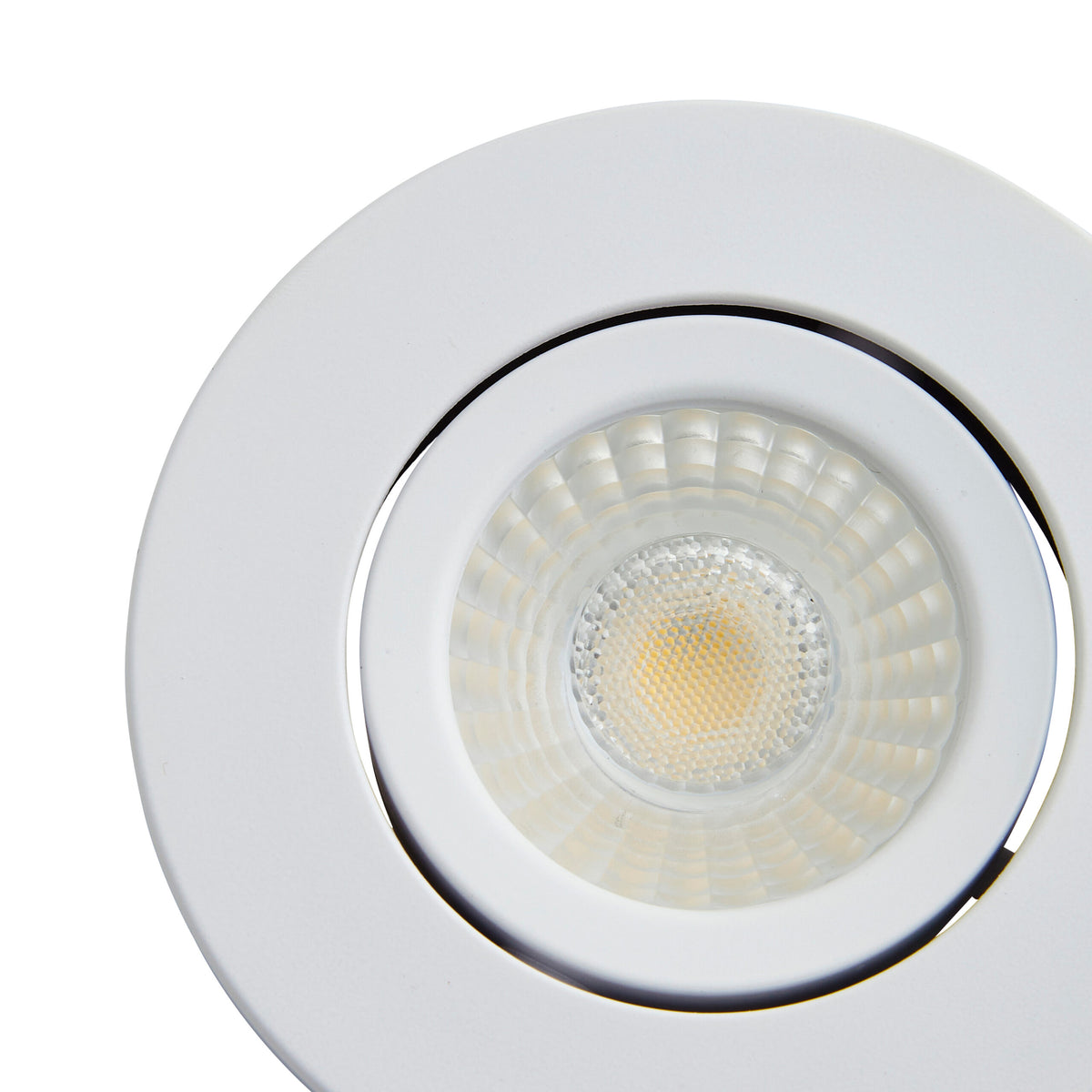 Como Fire Rated LED IP65 Downlight, Matt White