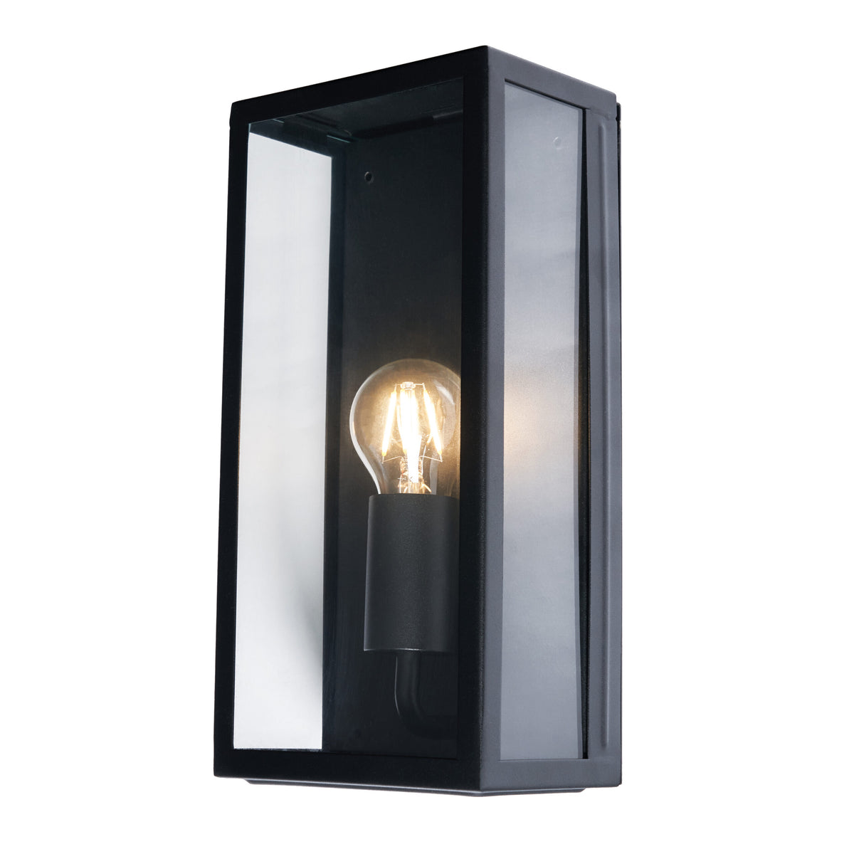 Minerva Outdoor Wall Light , Black