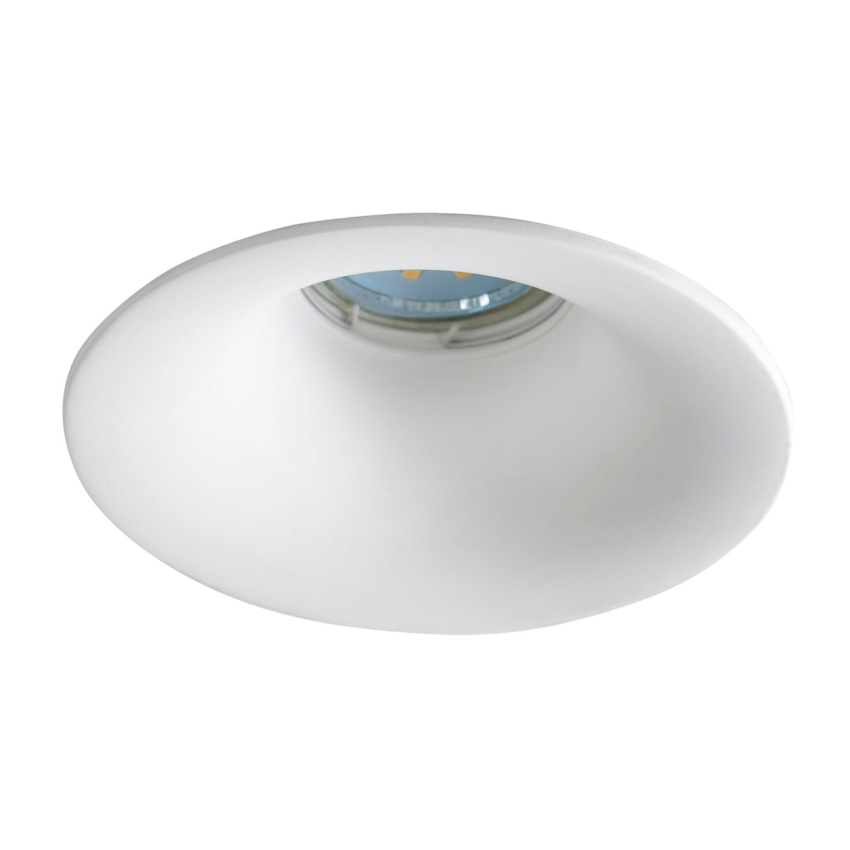 Cabra Plaster Rnd Rec Flush Down Light White