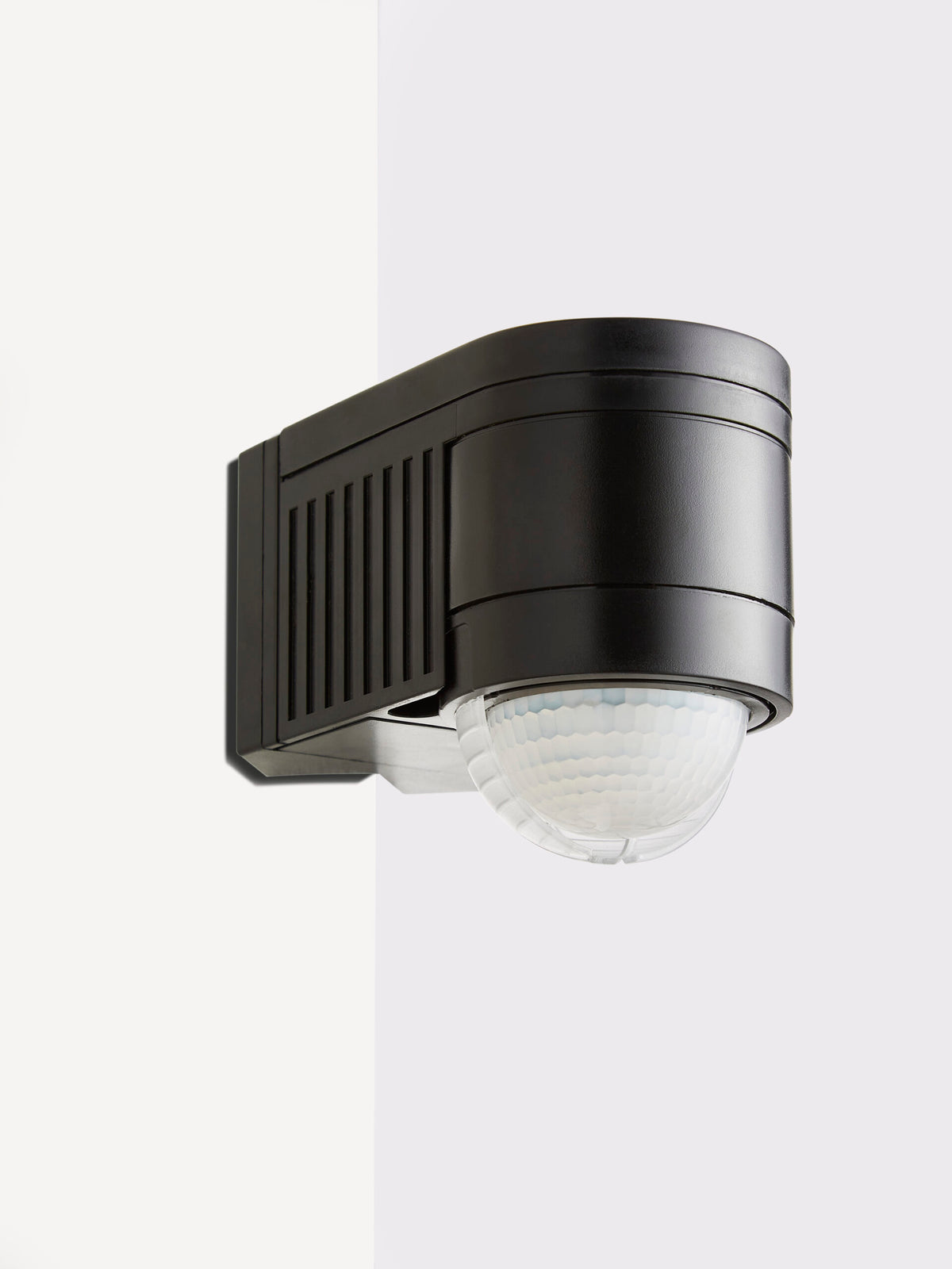 Alia Outdoor 360 Degree Corner Mount PIR Sensor - Black