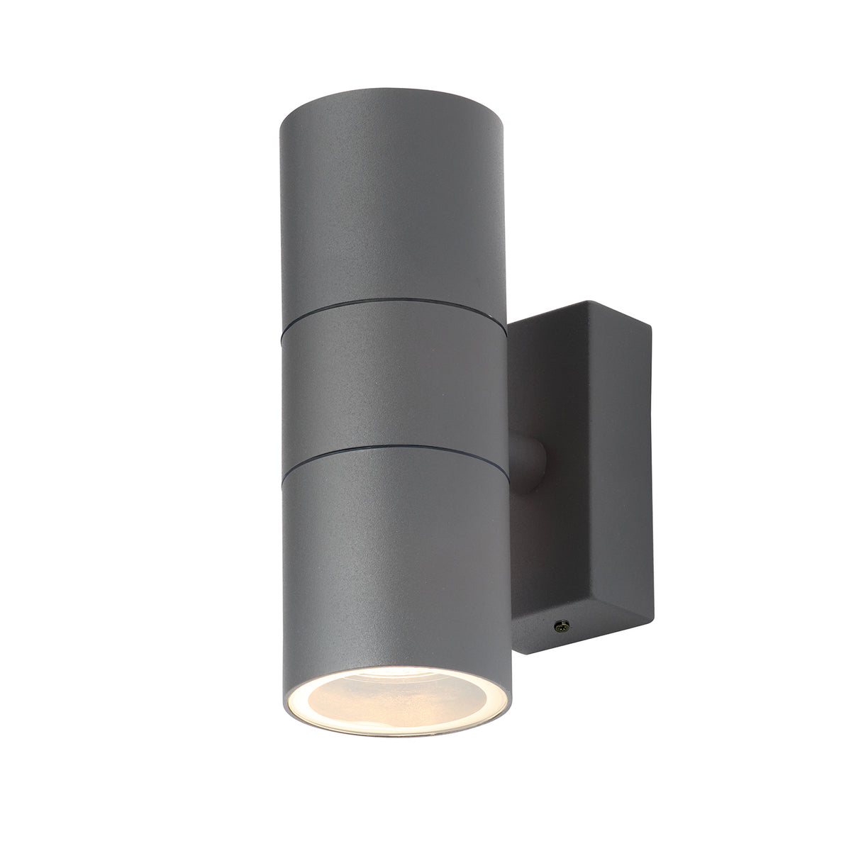 Leto 2 Light Up and Down Outdoor Wall Light - Anthracite