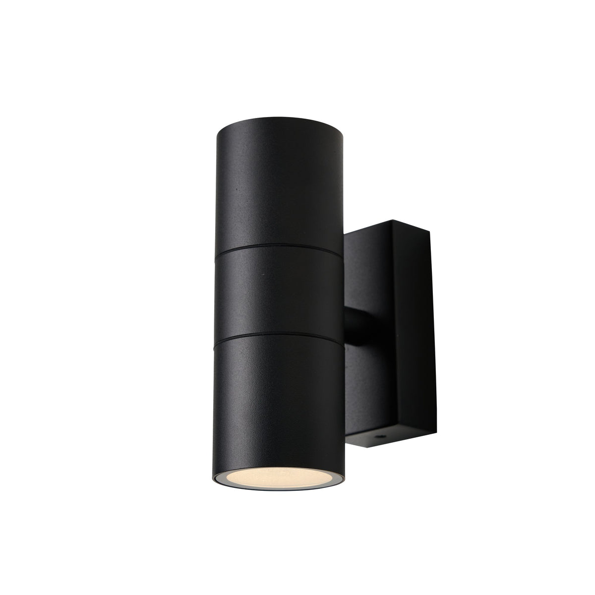 Leto 2 Light Up and Down Outdoor Wall Light - Black