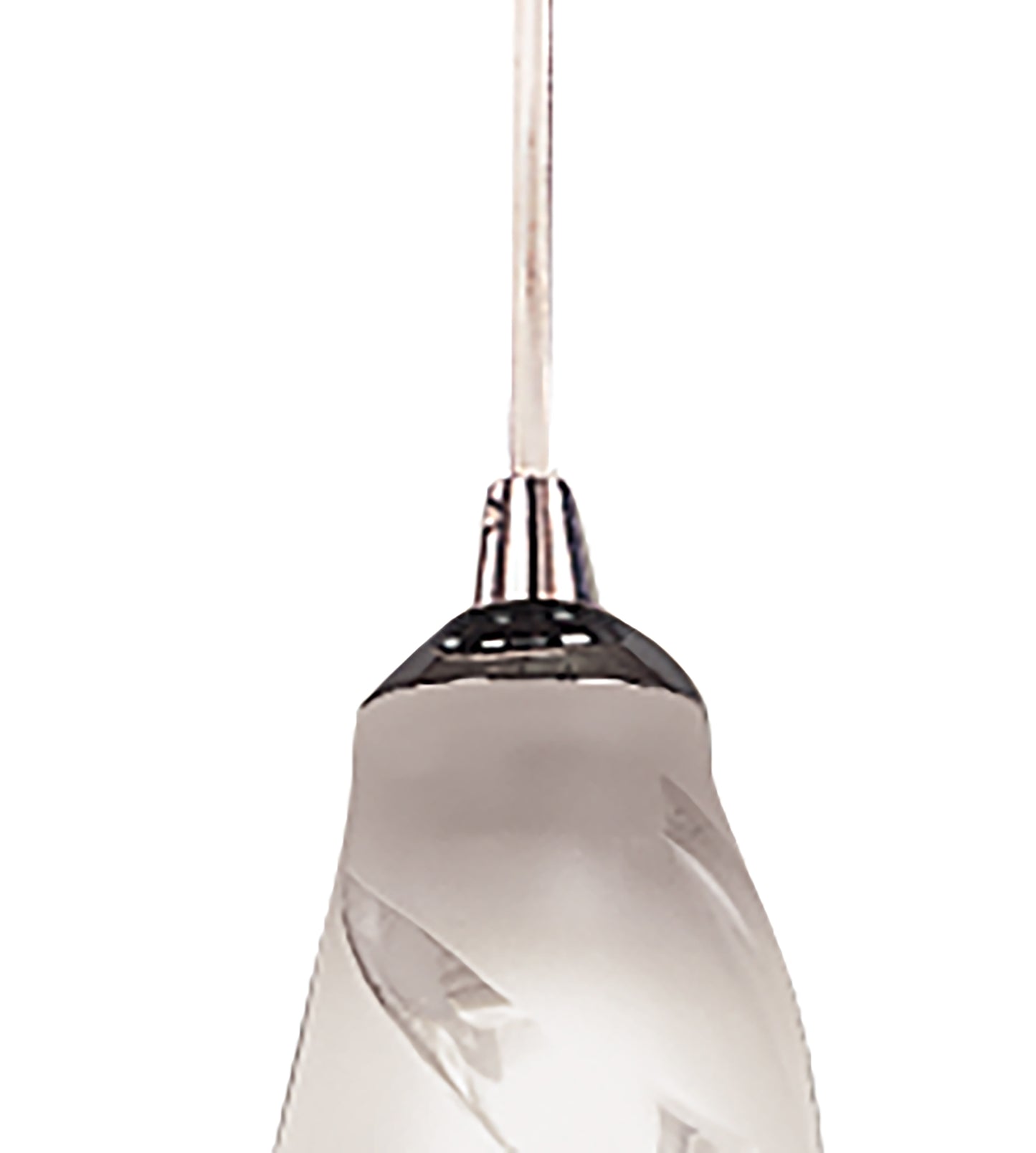 Pietra Pendant 1 Light G9, Polished Chrome by Mantra