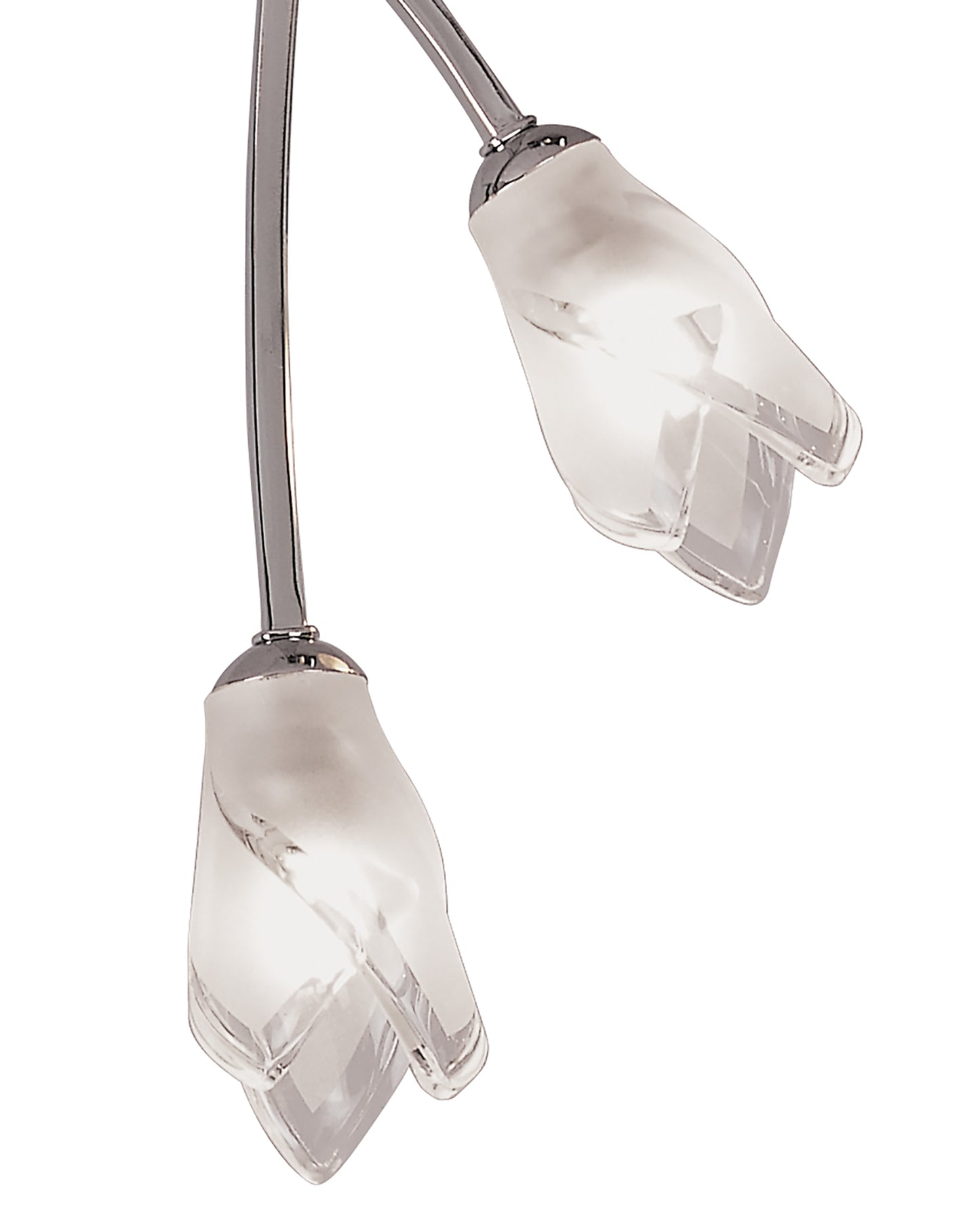 Pietra Ceiling 2 Light G9, Polished Chrome by Mantra