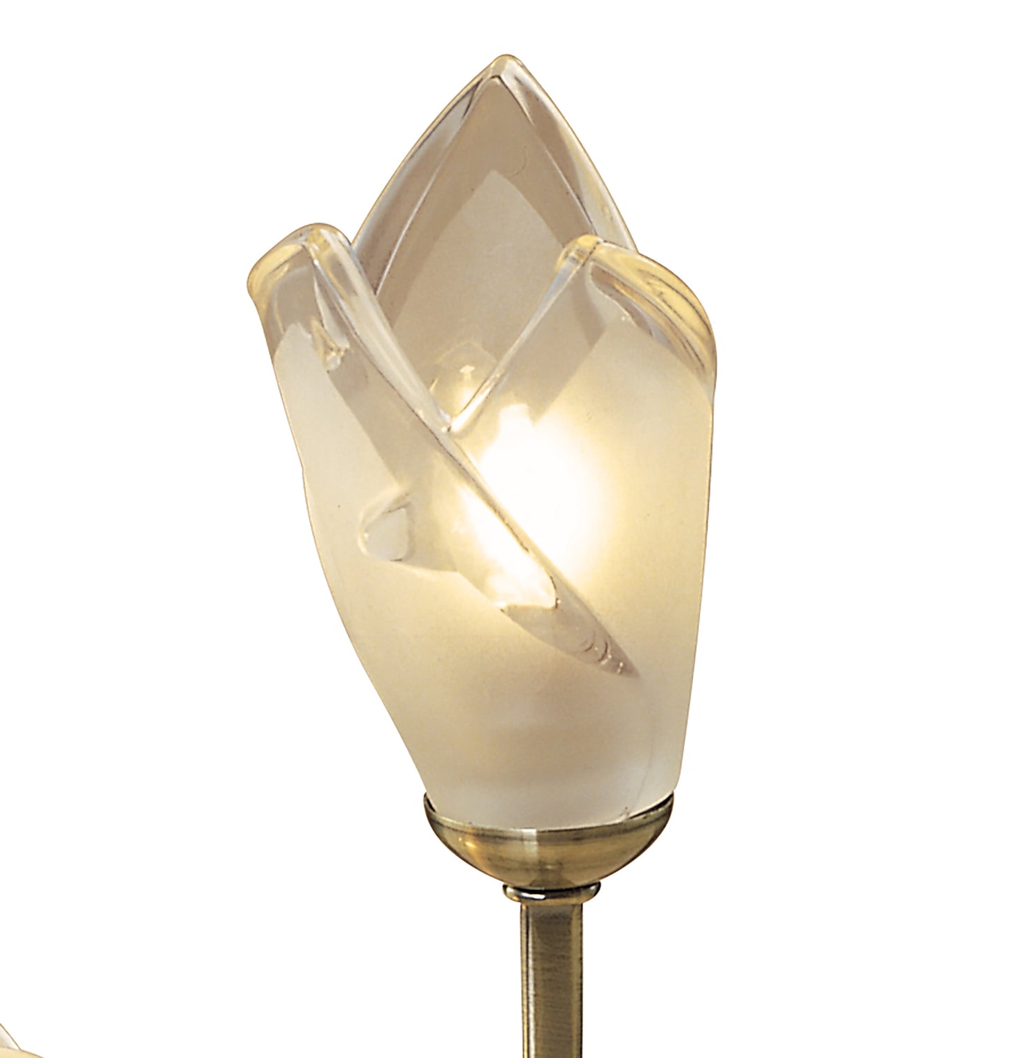 Pietra Table Lamp 2 Light G9, Antique Brass by Mantra