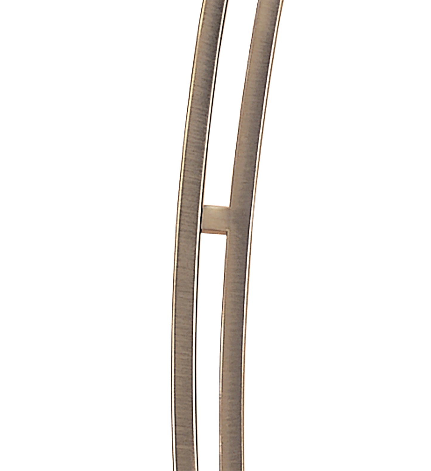 Pietra Linear Pendant 2 Arm 4 Light G9, Antique Brass by Mantra