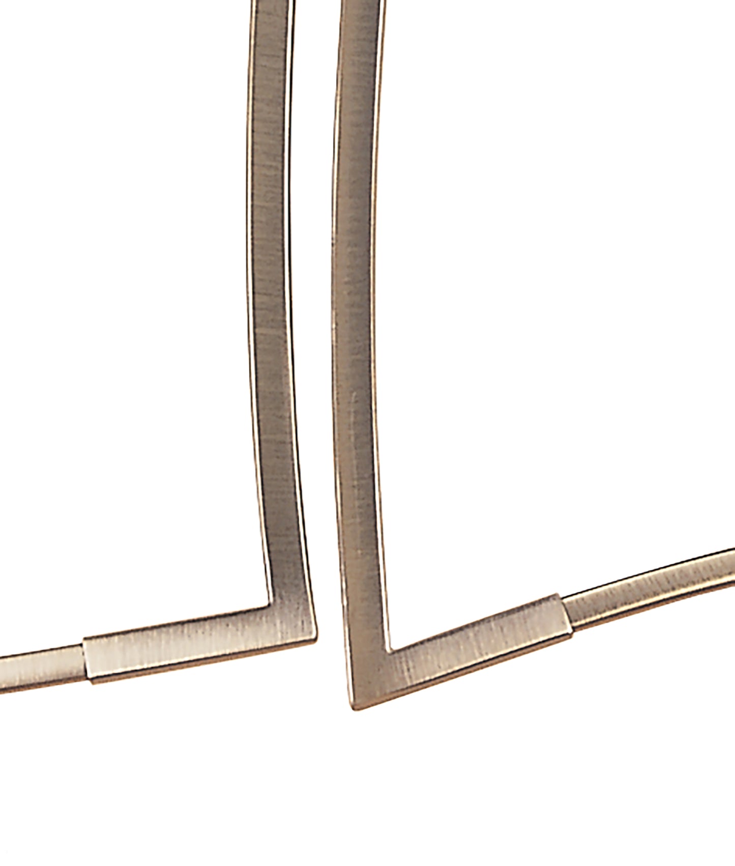 Pietra Linear Pendant 2 Arm 4 Light G9, Antique Brass by Mantra