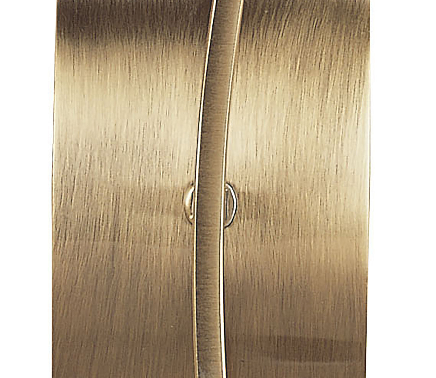 Pietra Wall Lamp Switched 1 Light G9, Antique Brass by Mantra