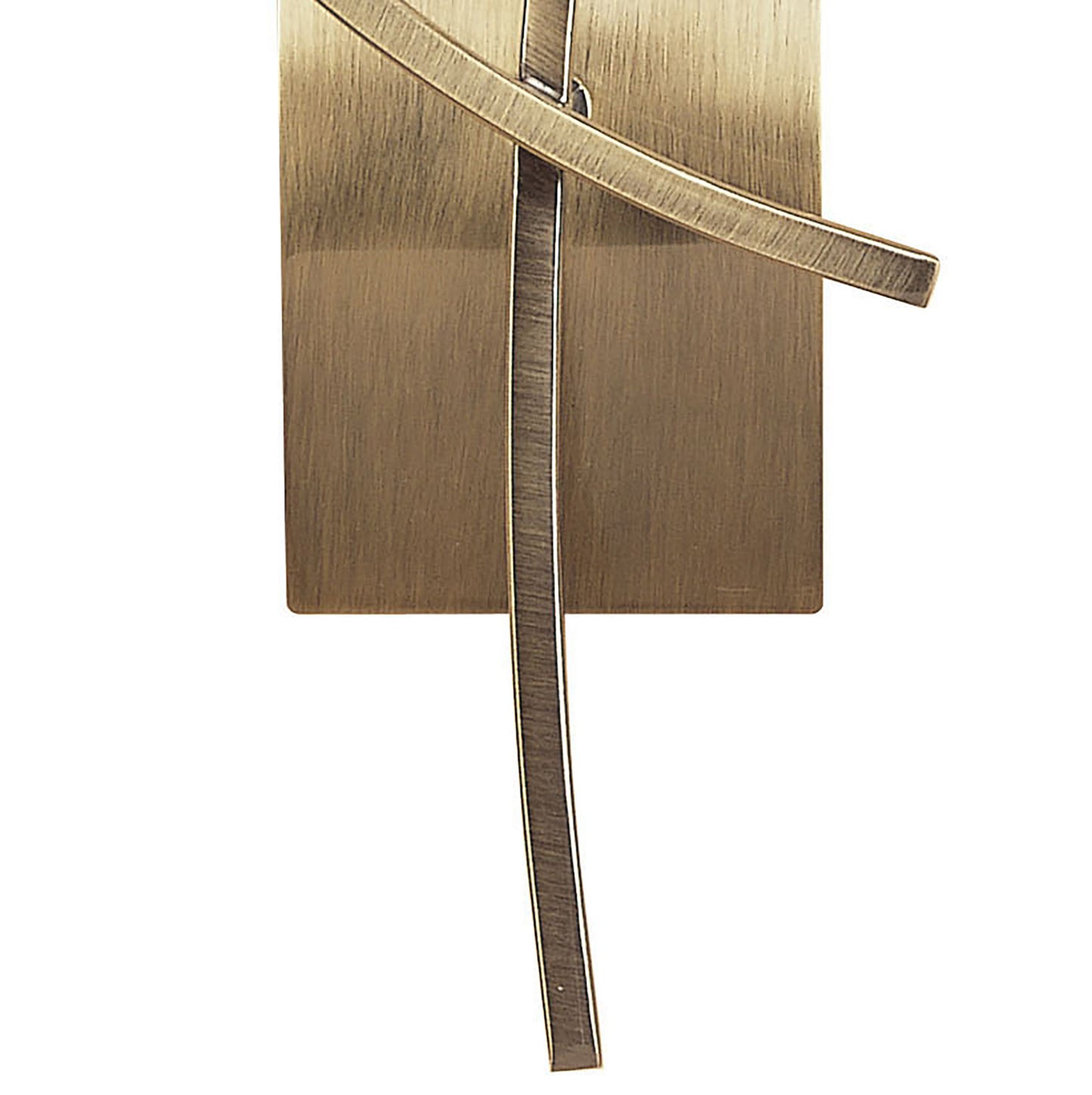 Pietra Wall Lamp Switched 2 Light G9, Antique Brass by Mantra