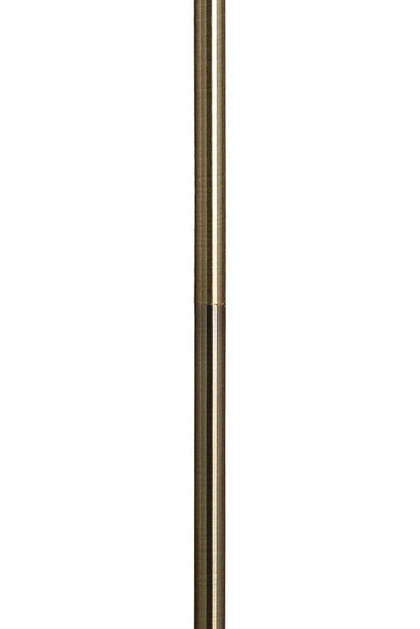 Pietra Floor Lamp 4 Light G9, Antique Brass, NOT LED/CFL Compatible by Mantra