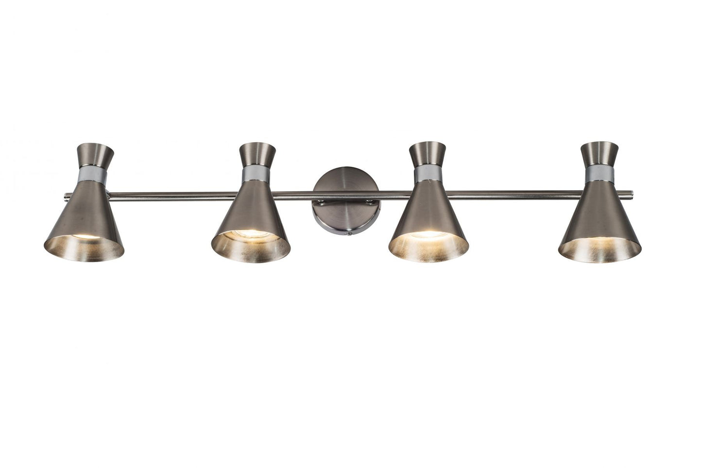 Pixar 4 Light Spotlight Bar Satin Chrome