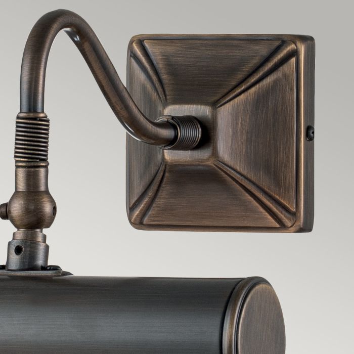 Picture Light 1 Light Small - Dark Bronze