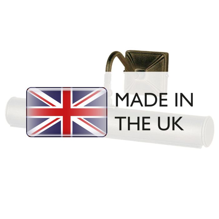 Picture Light 2 Light Large - Black / Gold