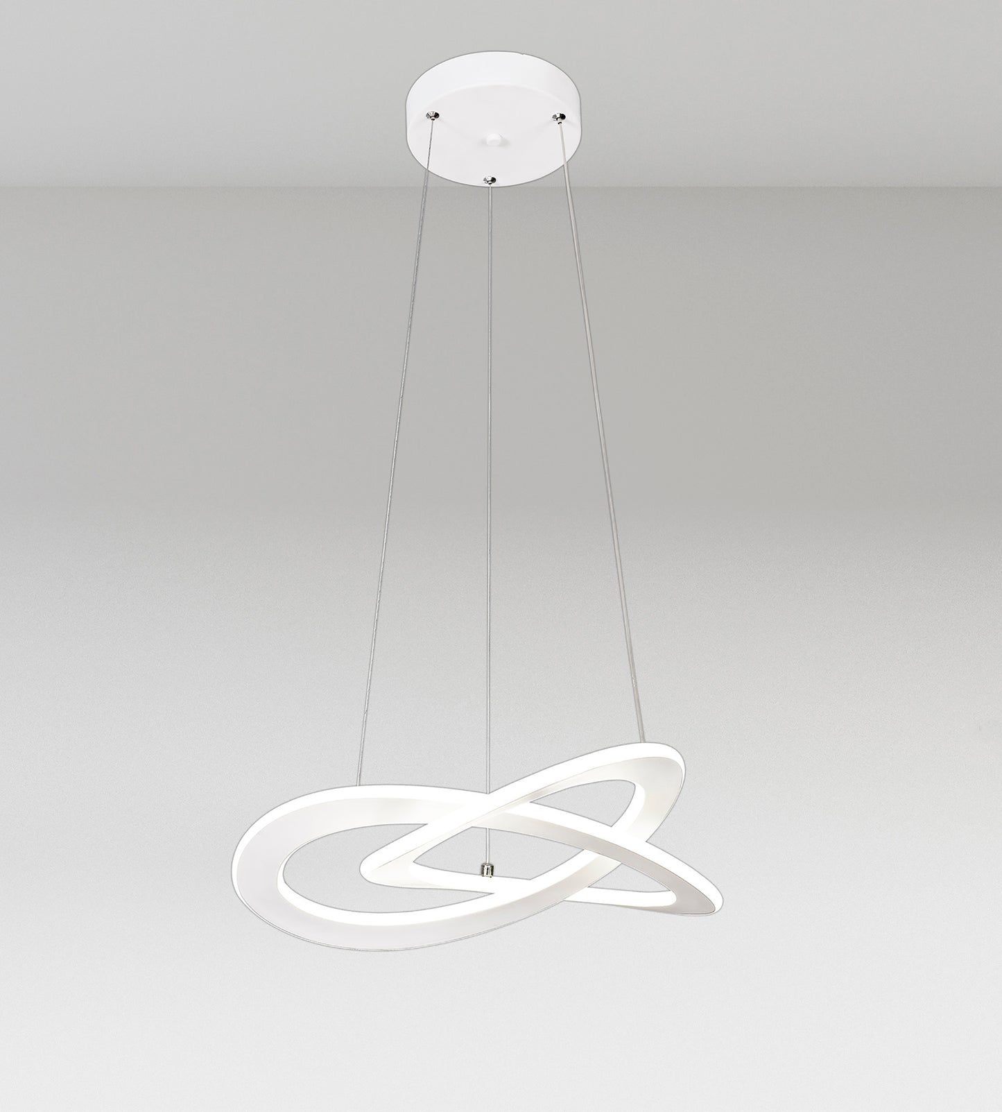 Planet Pendant, 40W LED, 3000K, 1800lm, White, 3yrs Warranty by Mantra