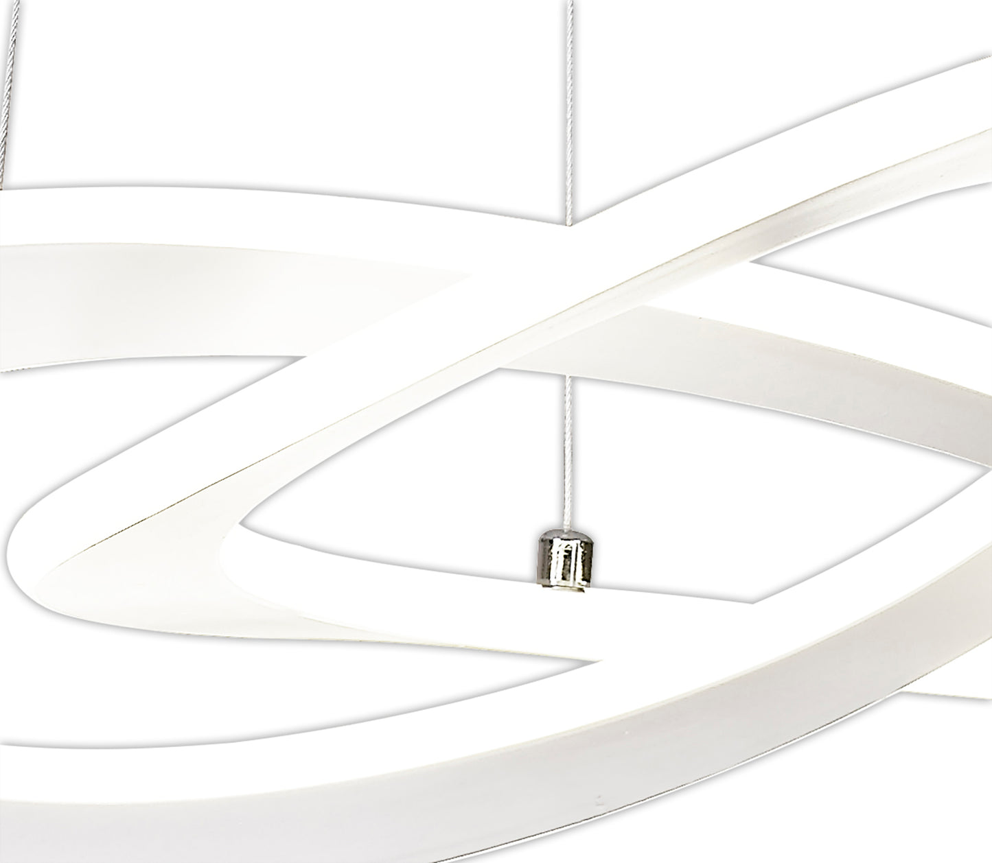 Planet Pendant, 40W LED, 3000K, 1800lm, White, 3yrs Warranty by Mantra