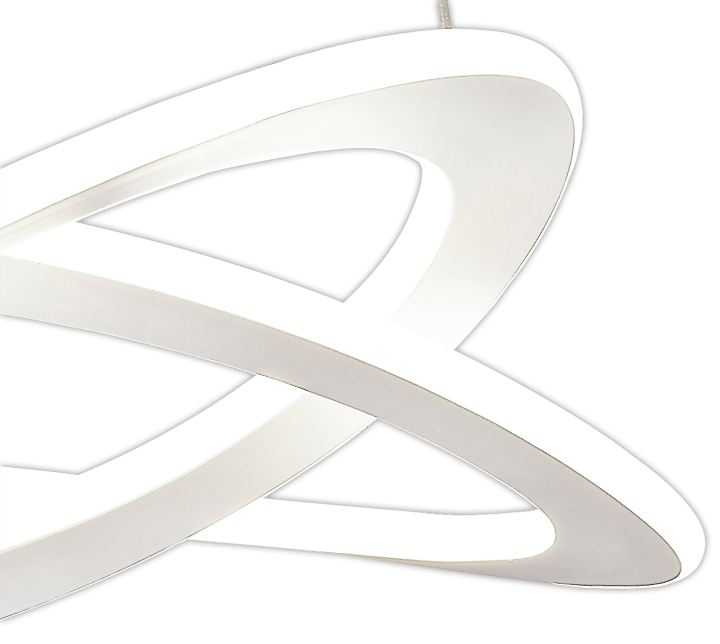 Planet Pendant, 40W LED, 3000K, 1800lm, White, 3yrs Warranty by Mantra