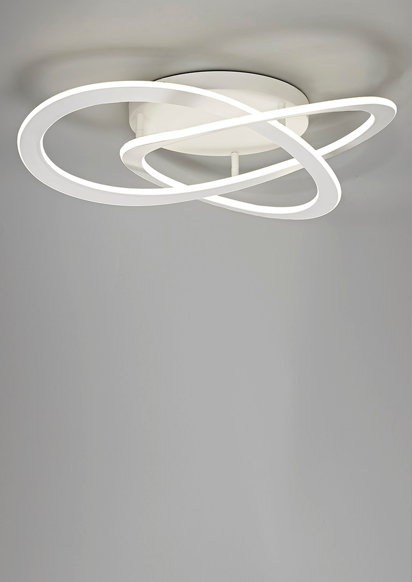 Planet Ceiling, 80W LED, 3000K, 3900lm, White, 3yrs Warranty by Mantra